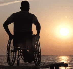 picture man in wheelchair